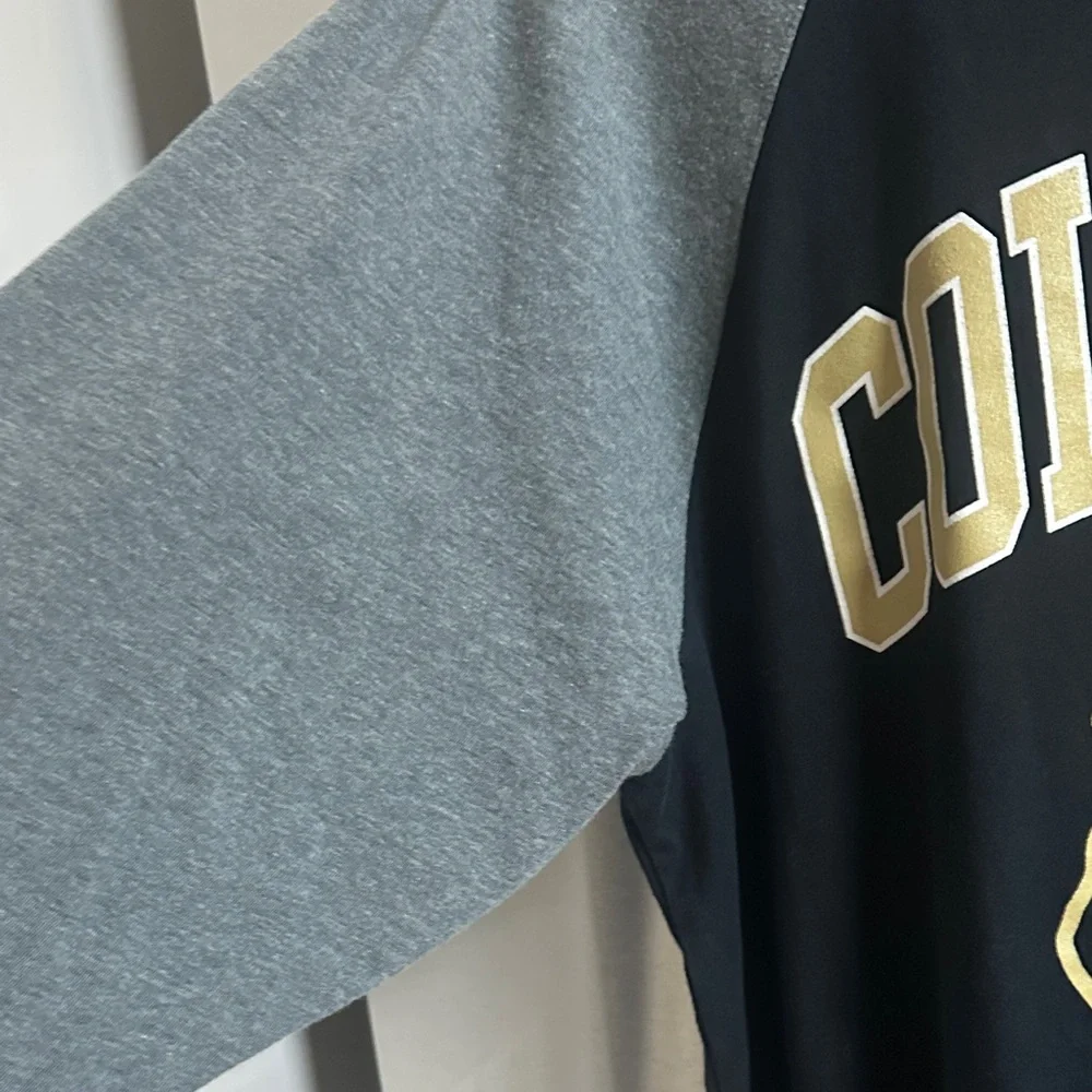 CU Colorado Boulder Ralphie  T-shirt Black and Gray - Picture 3 of 4